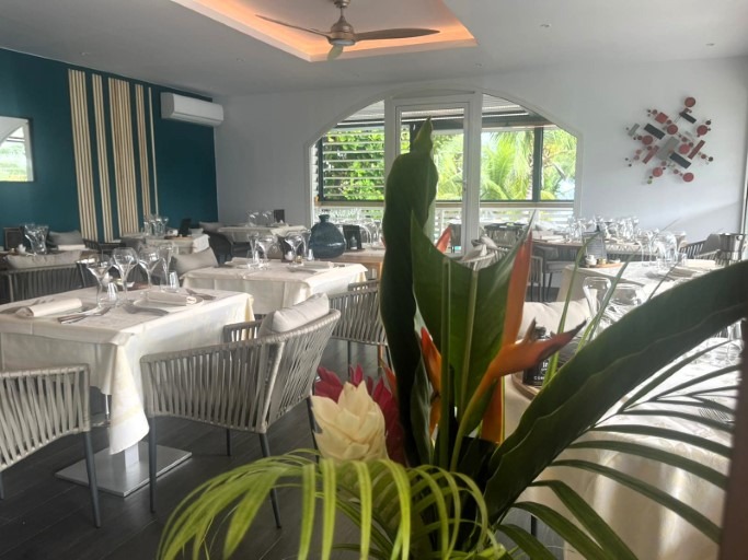 L'intérieur du restaurant